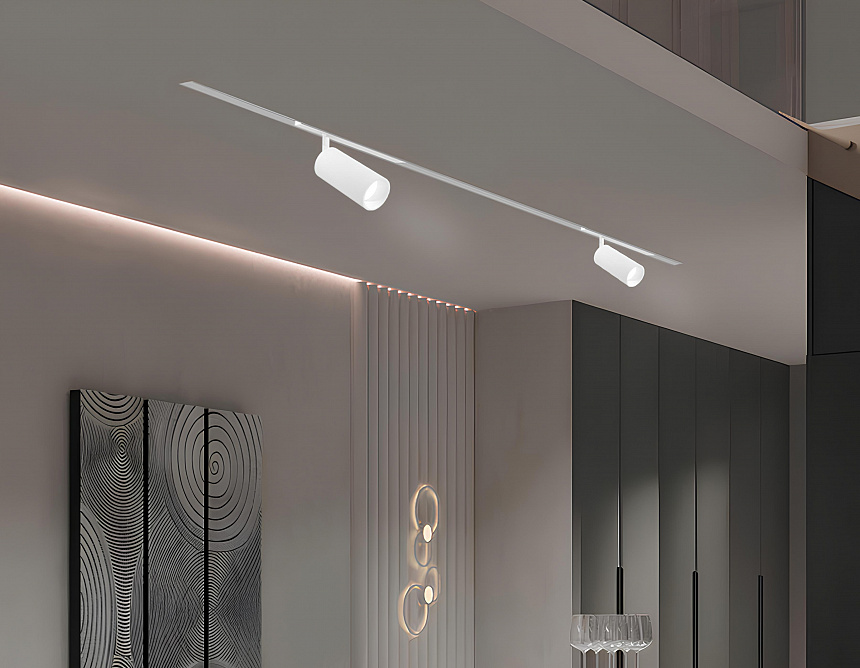 GL1211 WH белый IP20 12W 3000K-6400K 220V 36° D45*100 (Без ПДУ)